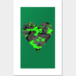 Camouflage Green Colorful pattern 2020 Posters and Art